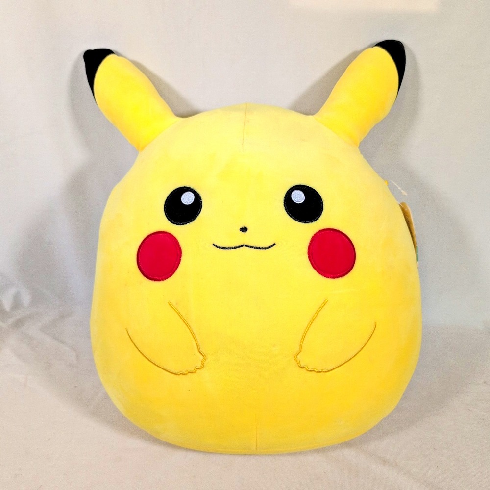 Squishmallows Pokemon Pikachu 20" Inch Jumbo Plush Kelly Toys Stuffed Animal